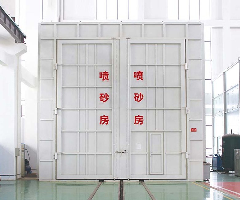 全自動(dòng)回收噴砂房